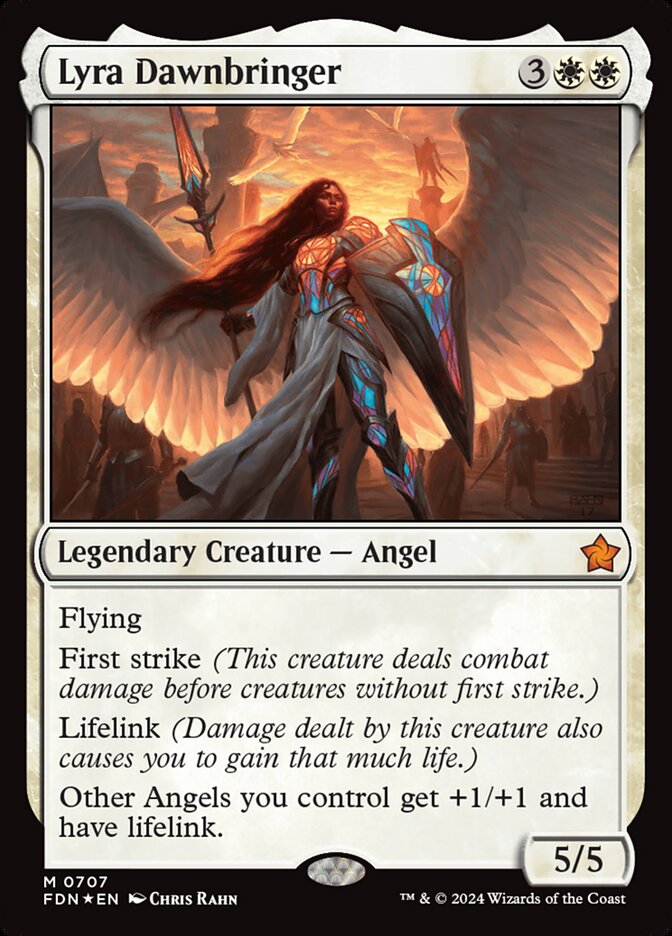 Lyra Dawnbringer card front