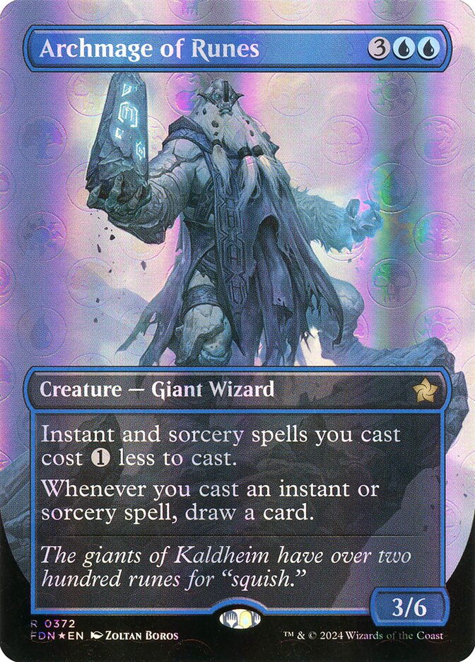 Archmage of Runes card front
