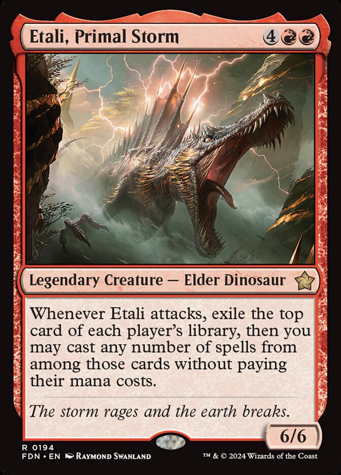 Etali, Primal Storm card front