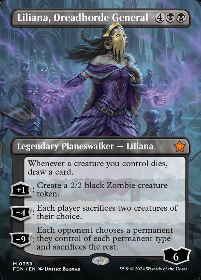 Liliana, Dreadhorde General card front