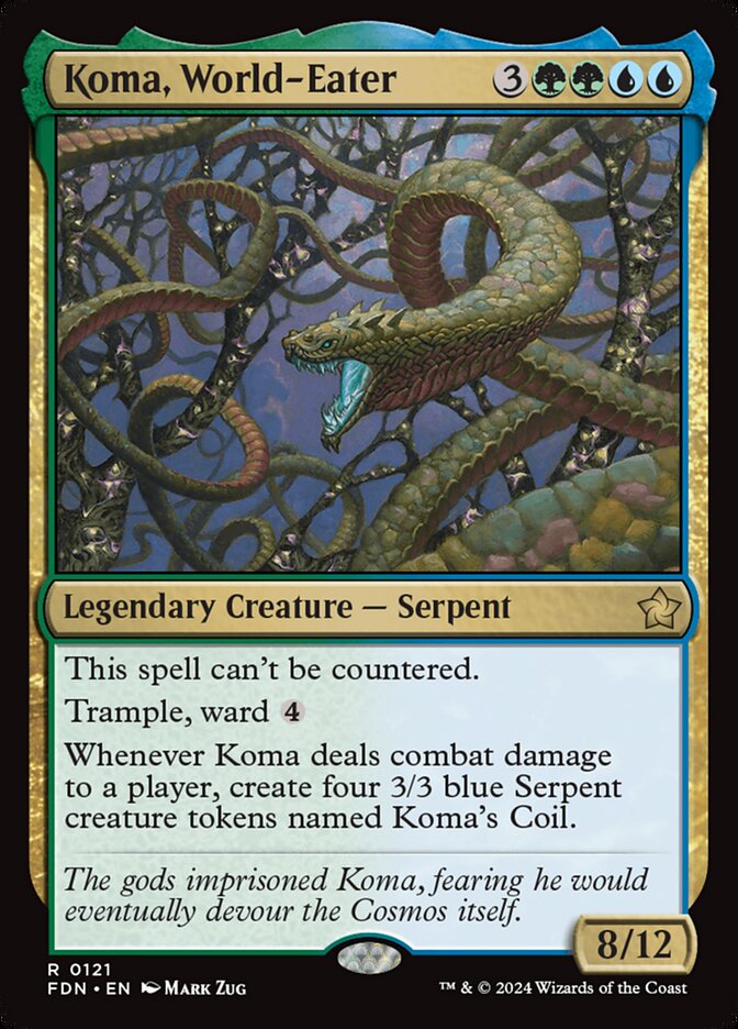 Koma, World-Eater card front