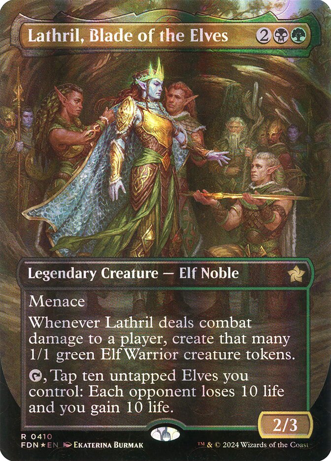 Lathril, Blade of the Elves card front