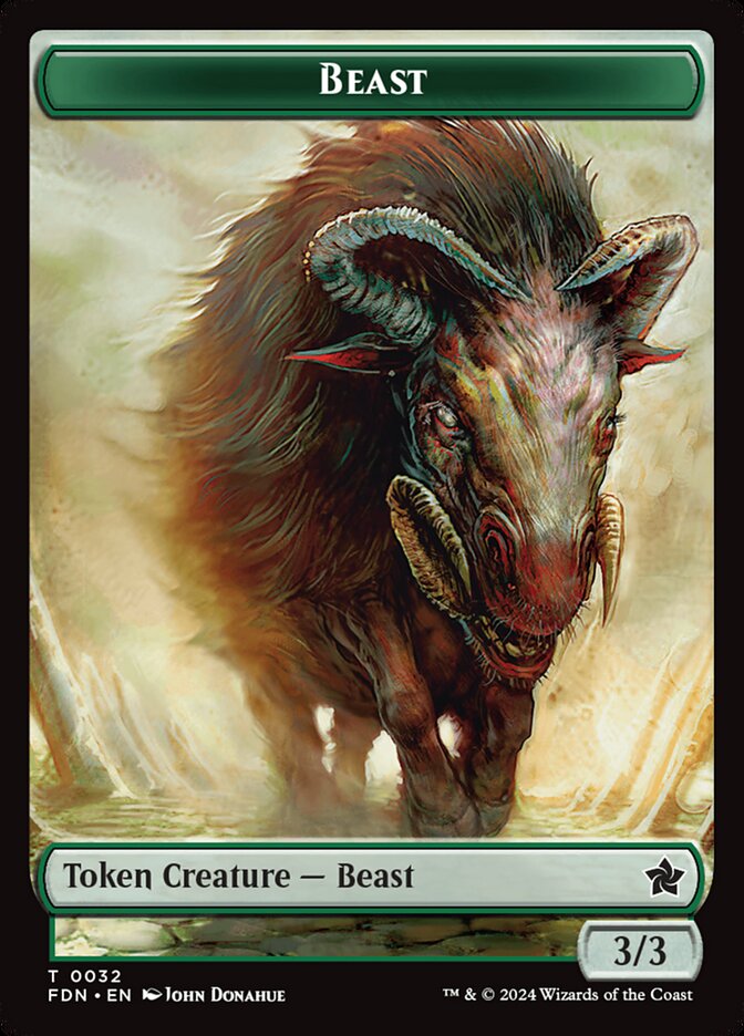 Beast card front