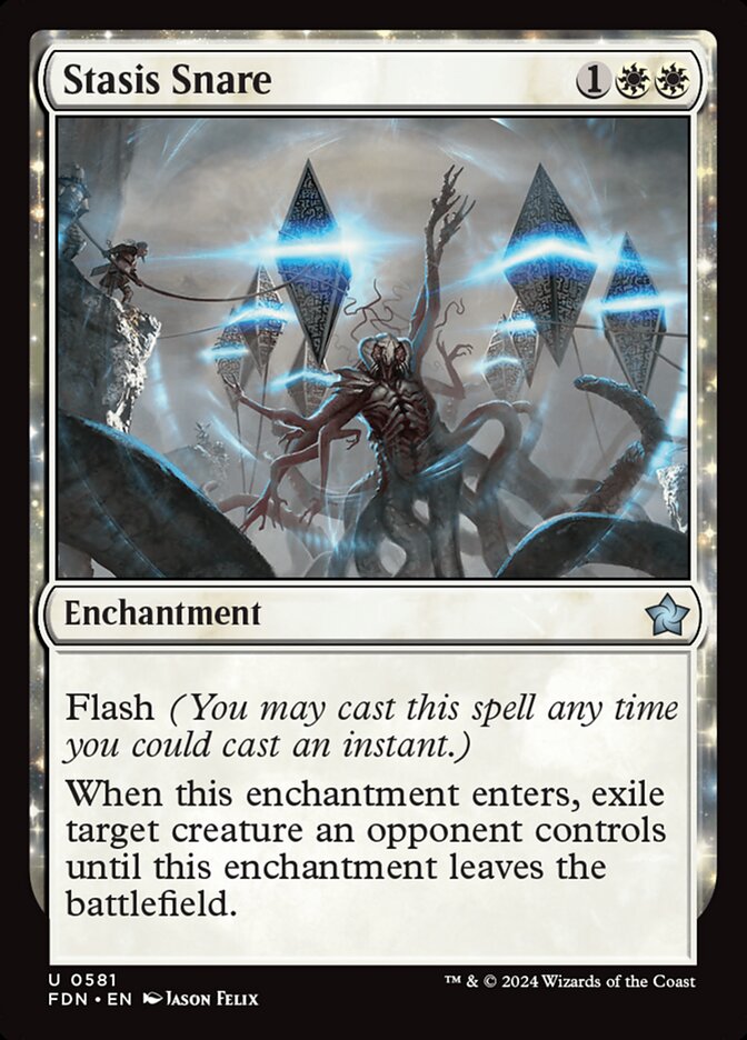 Stasis Snare card front