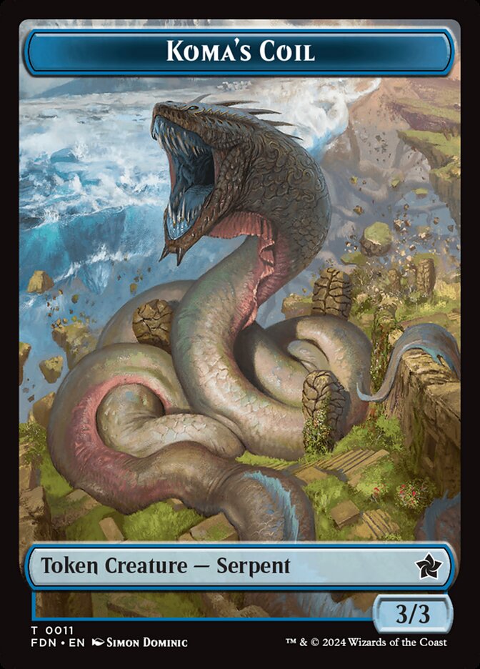 Koma's Coil card front