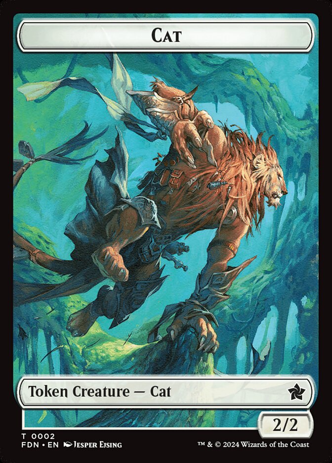 Cat card front