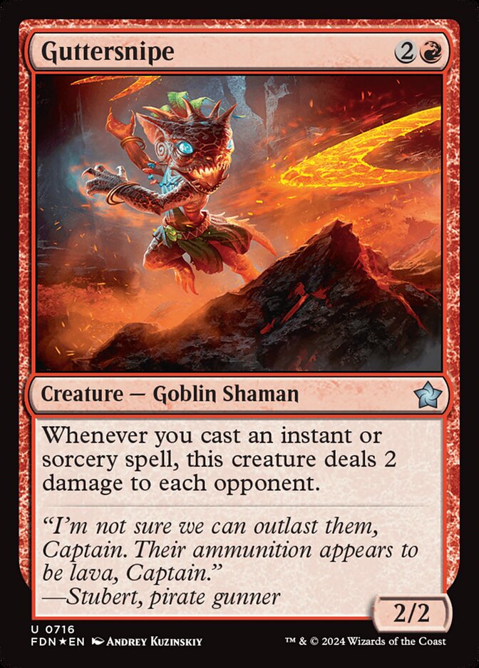 Guttersnipe card front