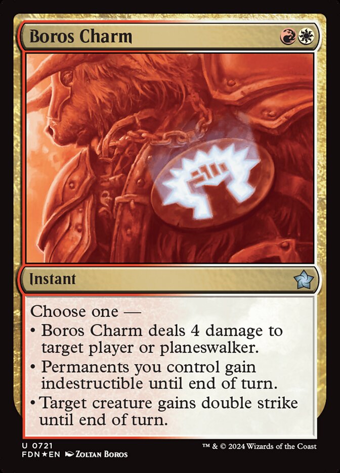 Boros Charm card front