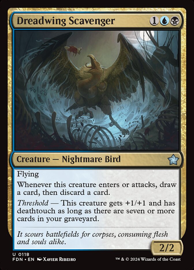 Dreadwing Scavenger card front