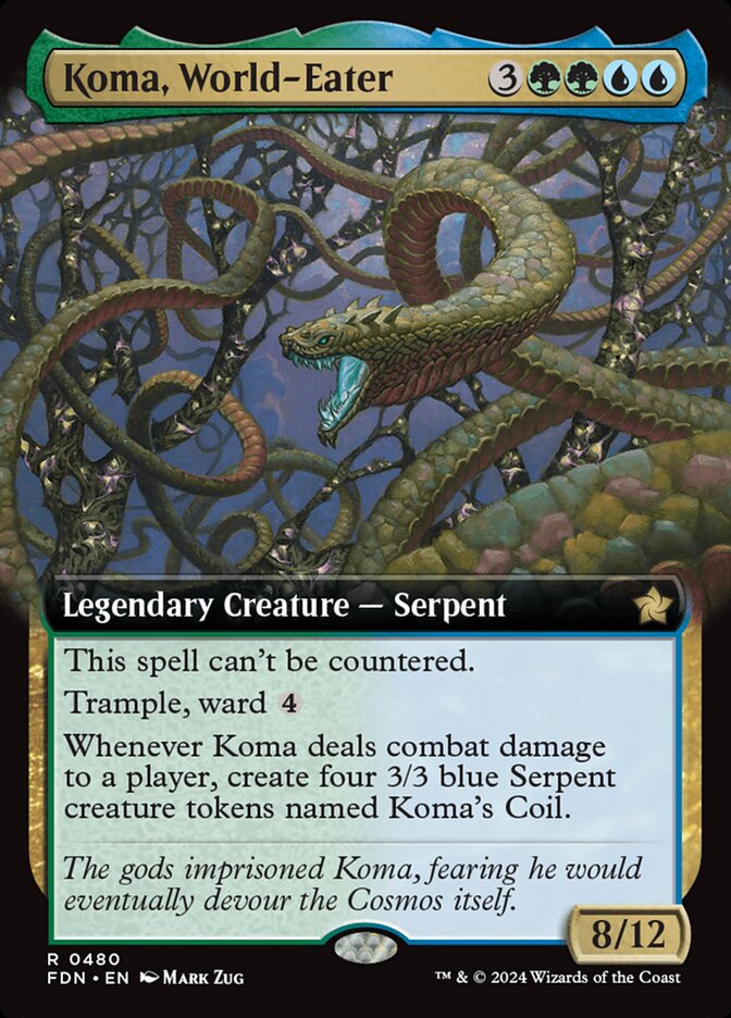 Koma, World-Eater card front