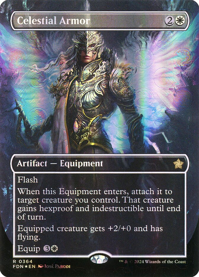 Celestial Armor card front