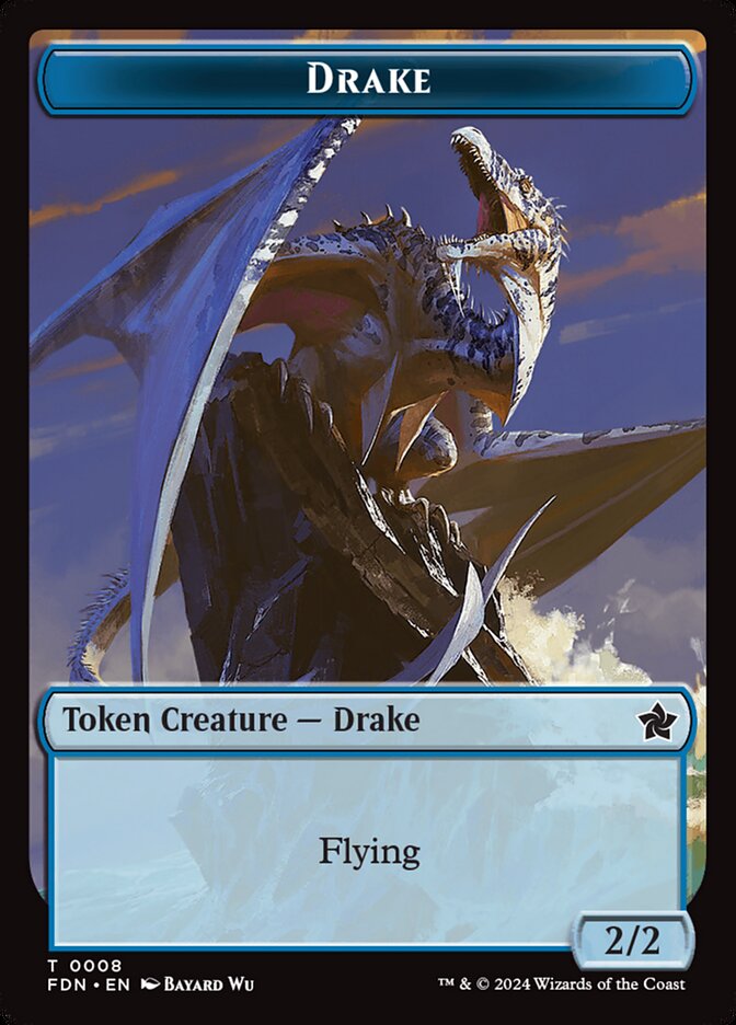 Drake card front