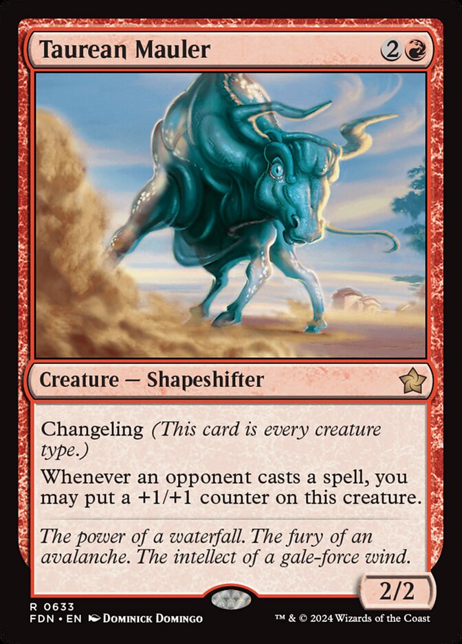 Taurean Mauler card front