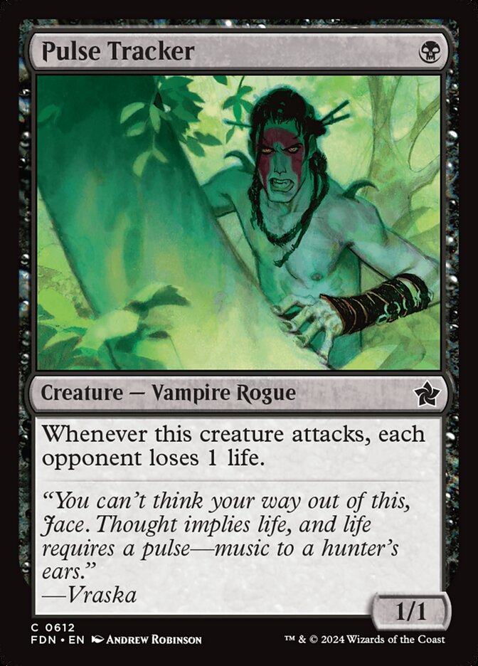 Pulse Tracker card front