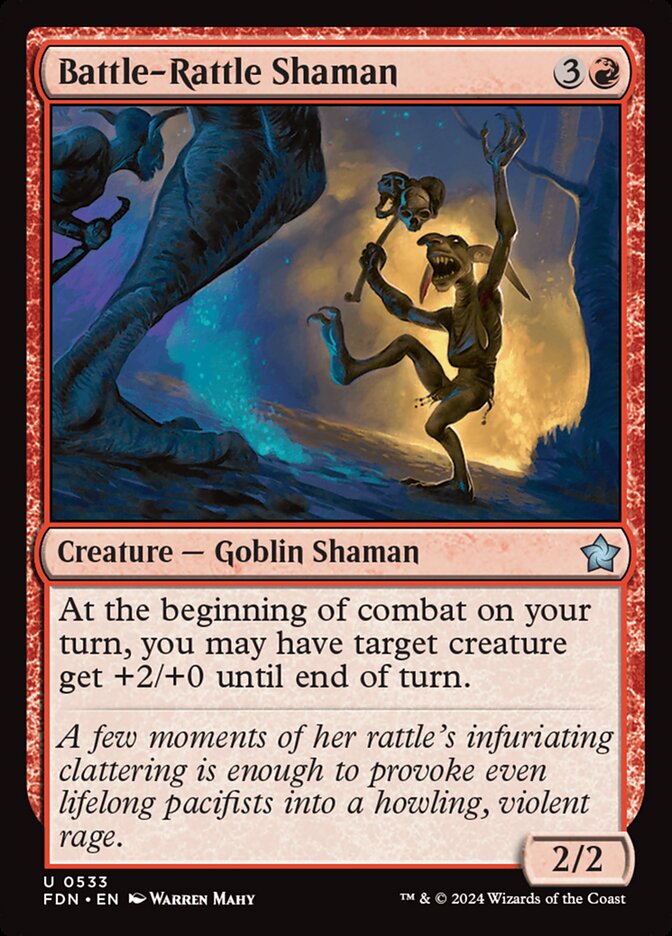 Battle-Rattle Shaman card front