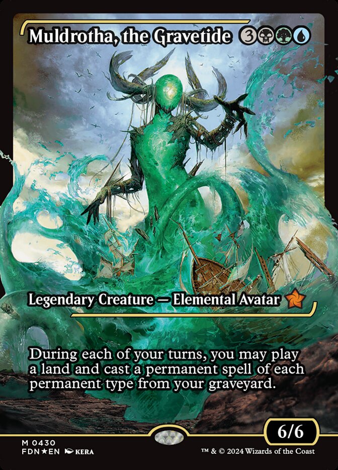 Muldrotha, the Gravetide card front