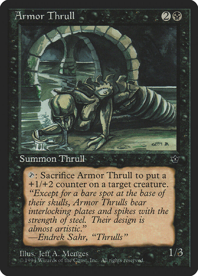 Armor Thrull card front