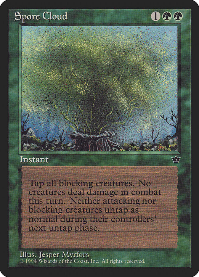 Spore Cloud card front