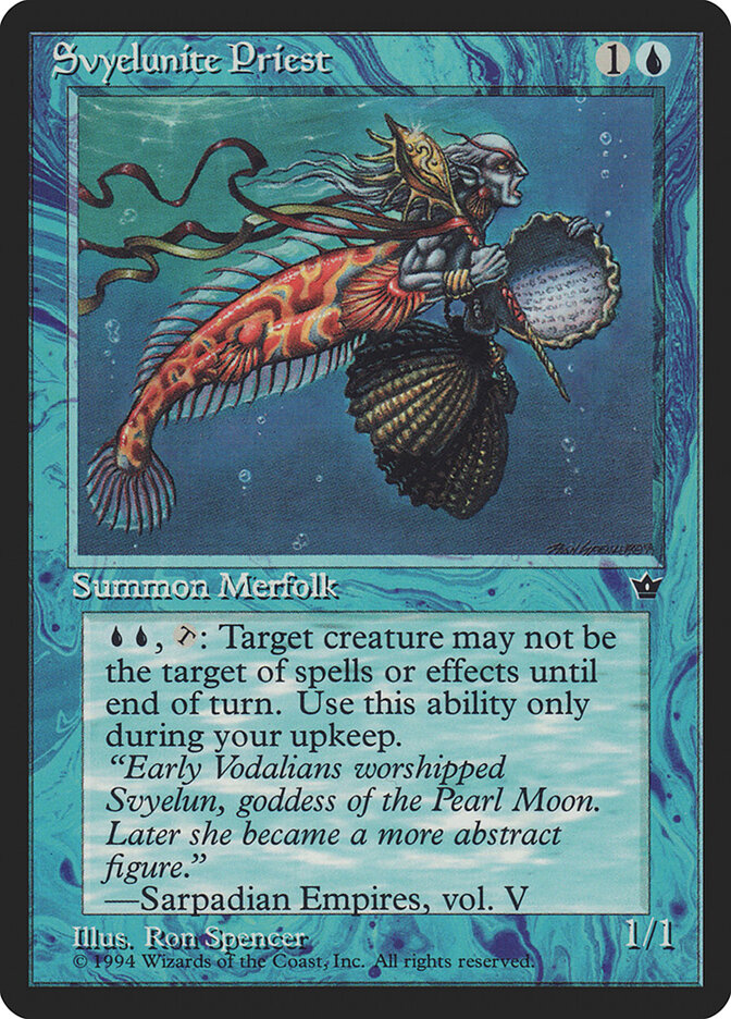 Svyelunite Priest card front