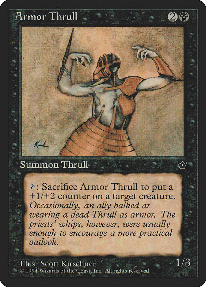 Armor Thrull card front