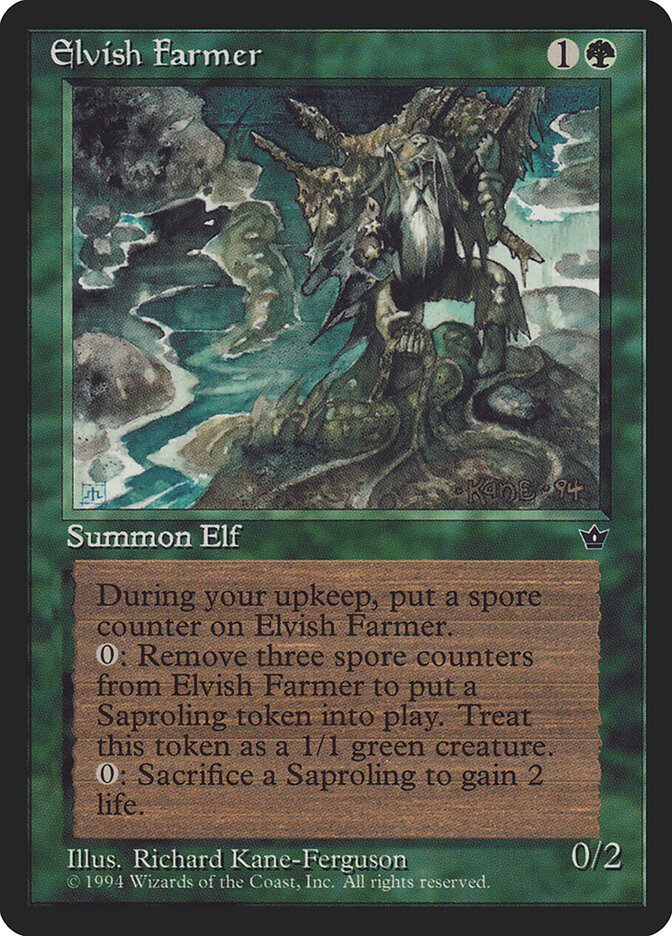 Elvish Farmer card front