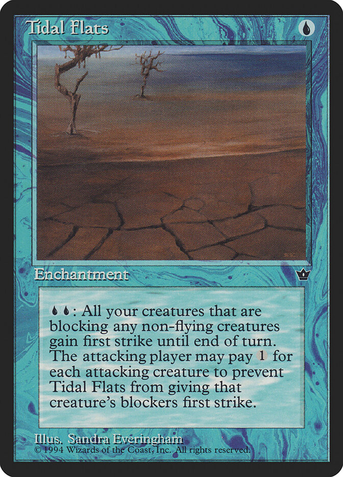 Tidal Flats card front
