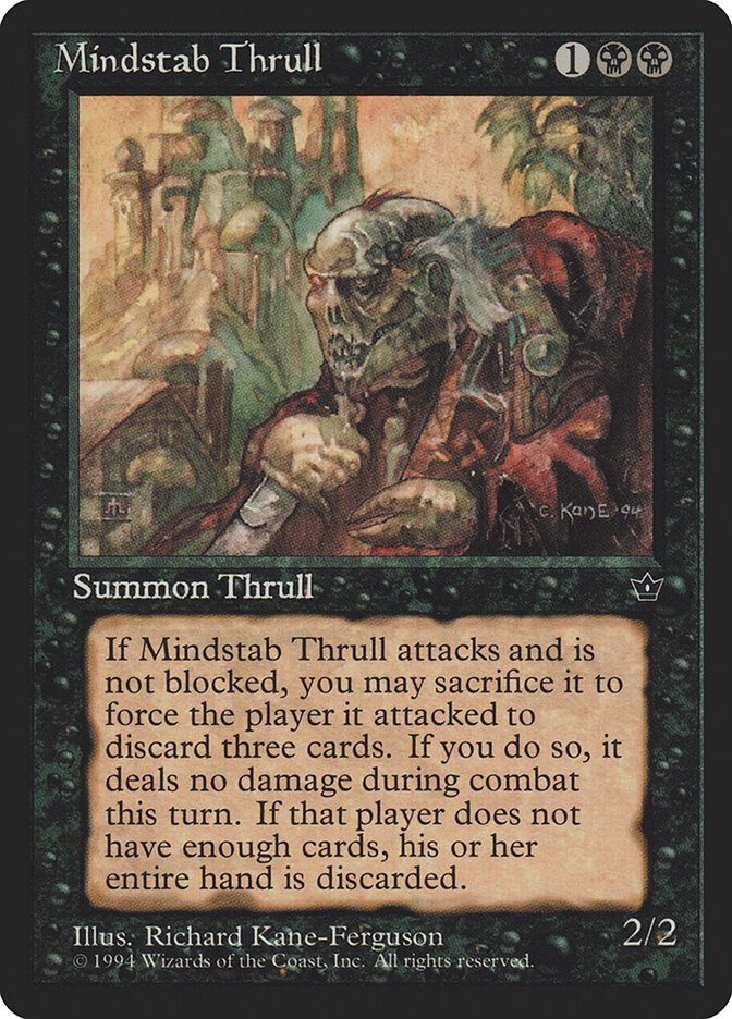 Mindstab Thrull card front