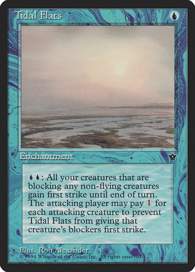 Tidal Flats card front