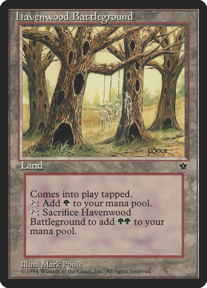 Havenwood Battleground card front