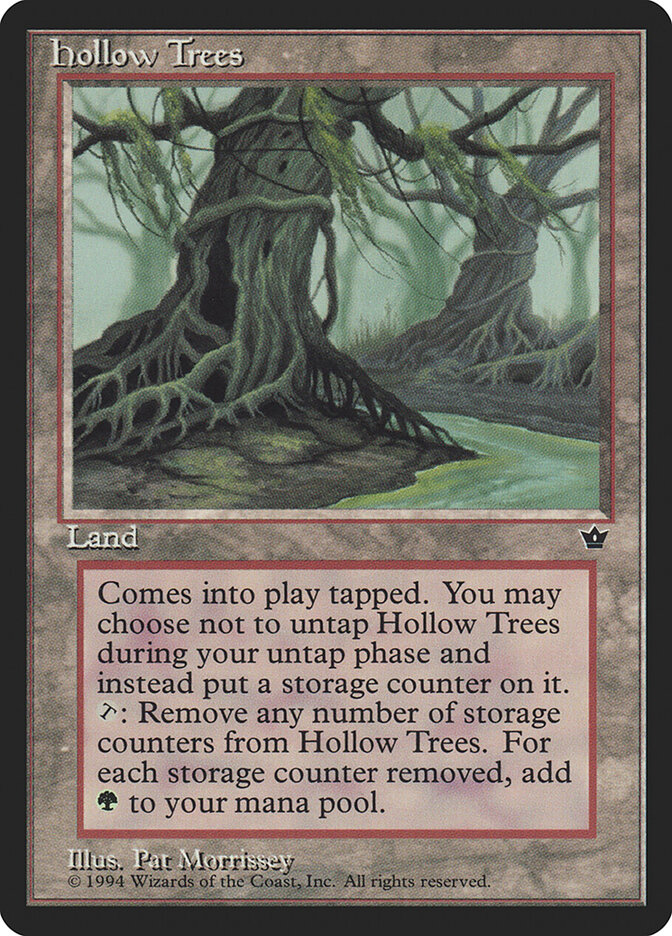 Hollow Trees card front