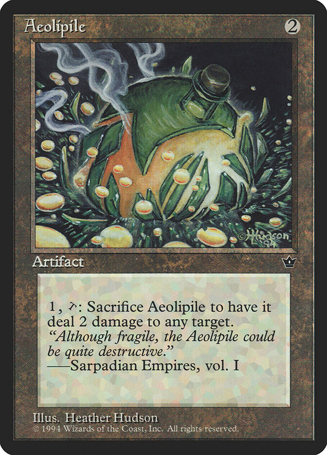 Aeolipile card front