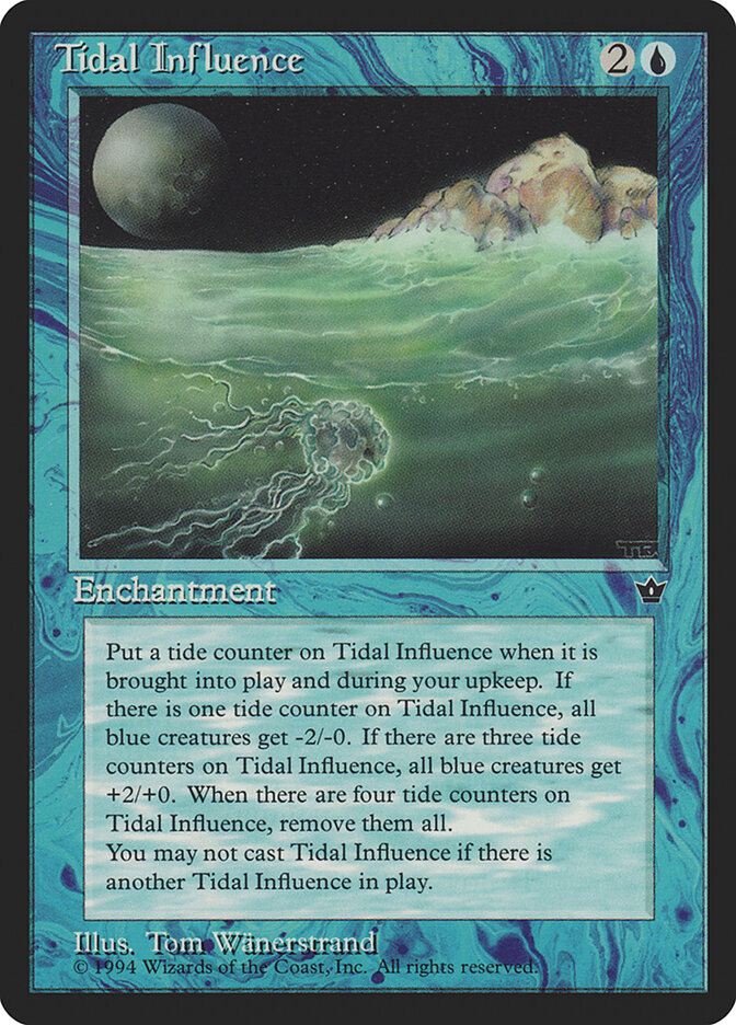 Tidal Influence card front