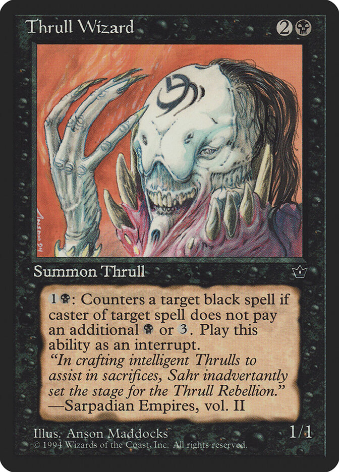 Thrull Wizard card front