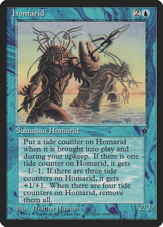 Homarid card front