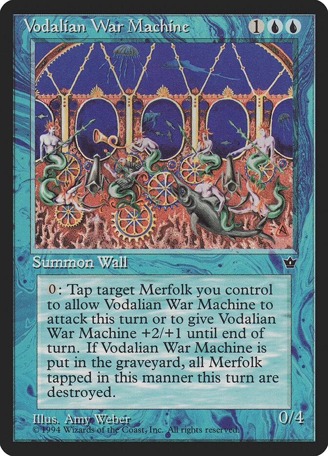 Vodalian War Machine card front