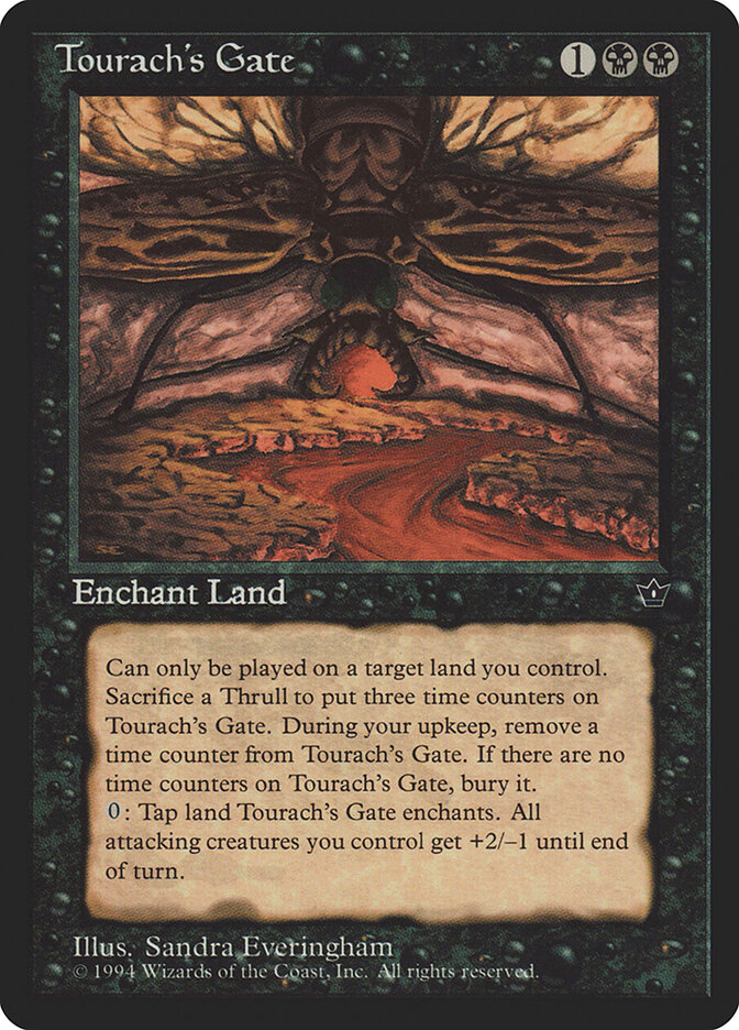 Tourach's Gate card front