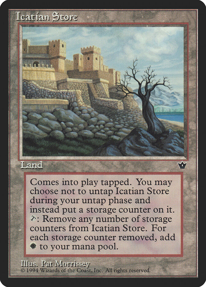 Icatian Store card front