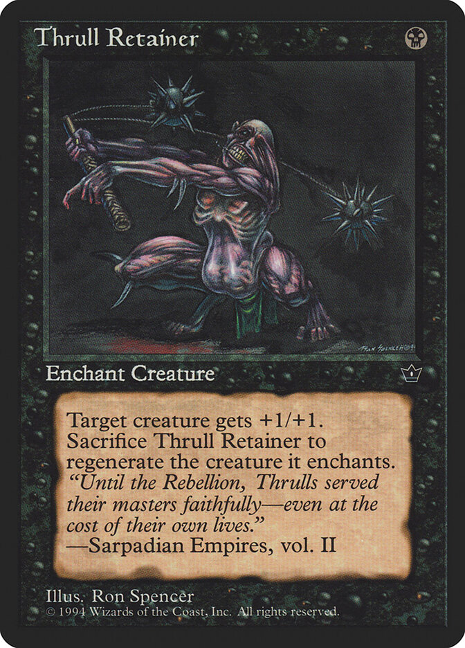 Thrull Retainer card front