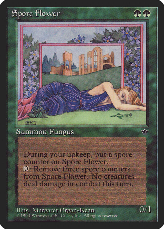 Spore Flower card front
