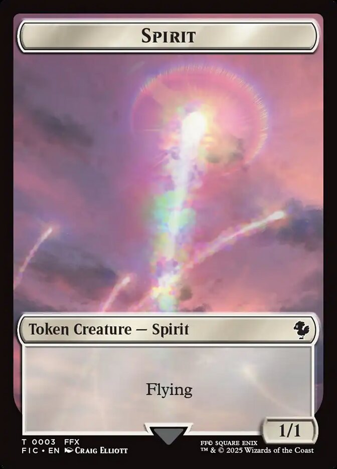 Spirit card front