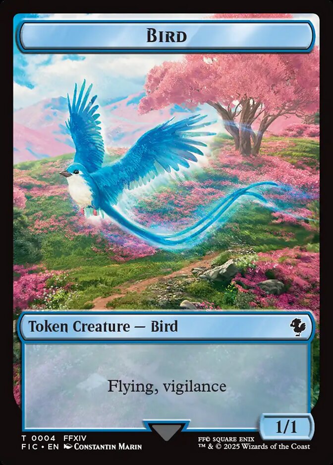 Bird card front
