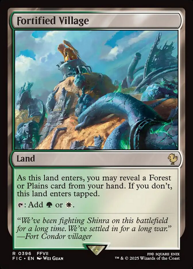 Fortified Village card front