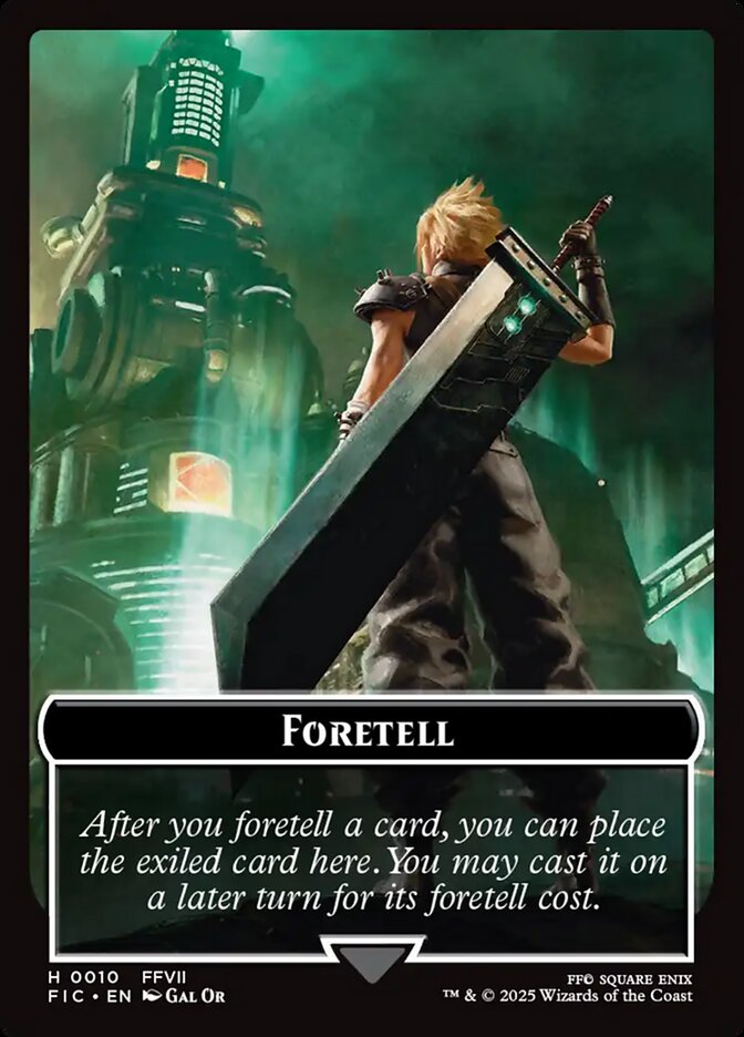 Foretell card front