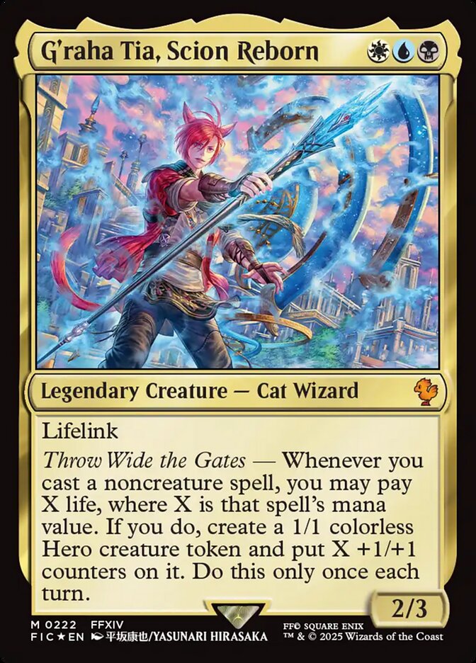 G'raha Tia, Scion Reborn card front