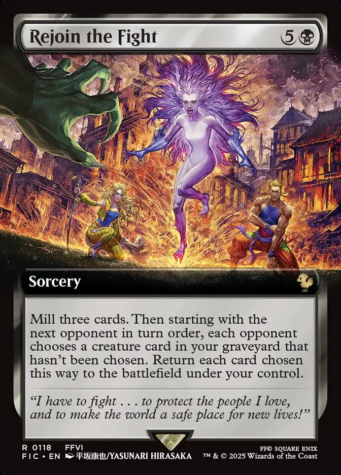 Rejoin the Fight card front