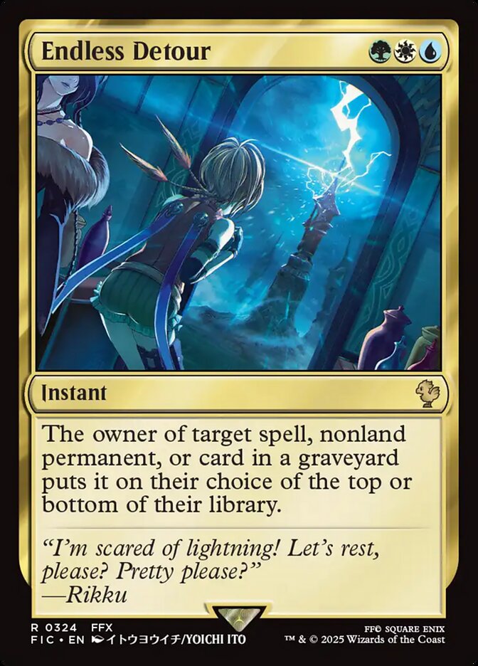 Endless Detour card front