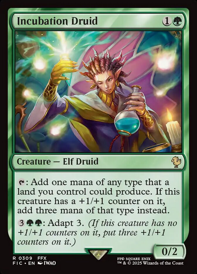 Incubation Druid card front