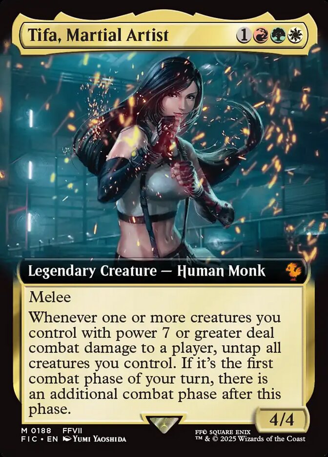 Tifa, Martial Artist card front