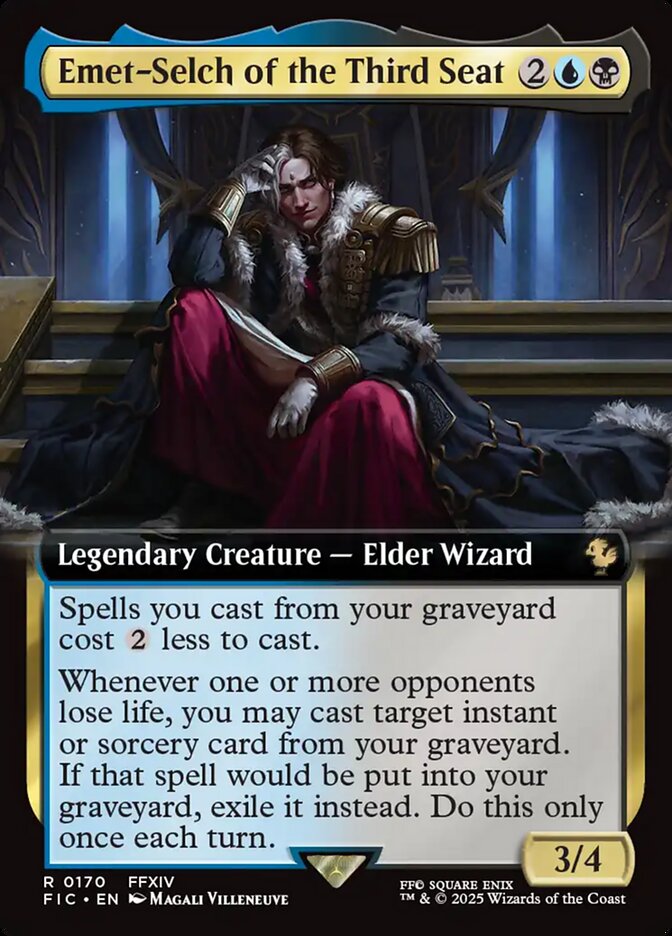 Emet-Selch of the Third Seat card front
