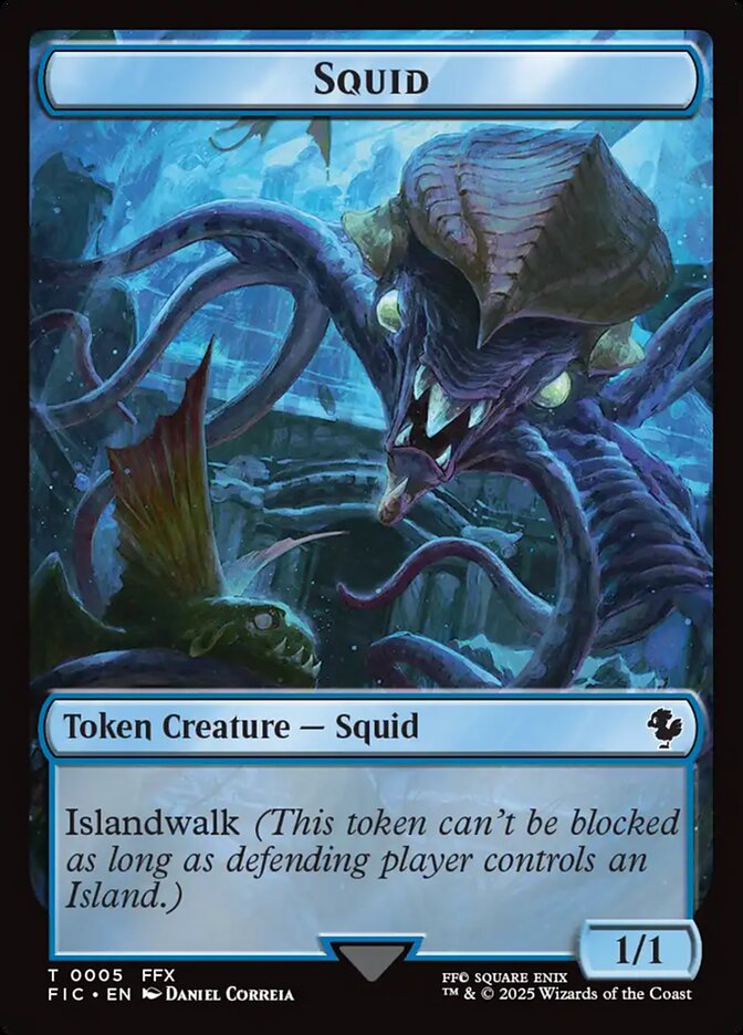 Squid card front